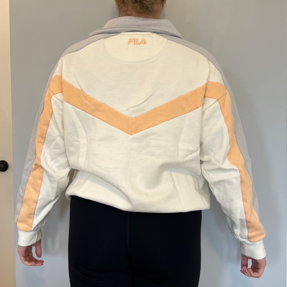 FILA sweatshirt with collar - Picture 2 of 14